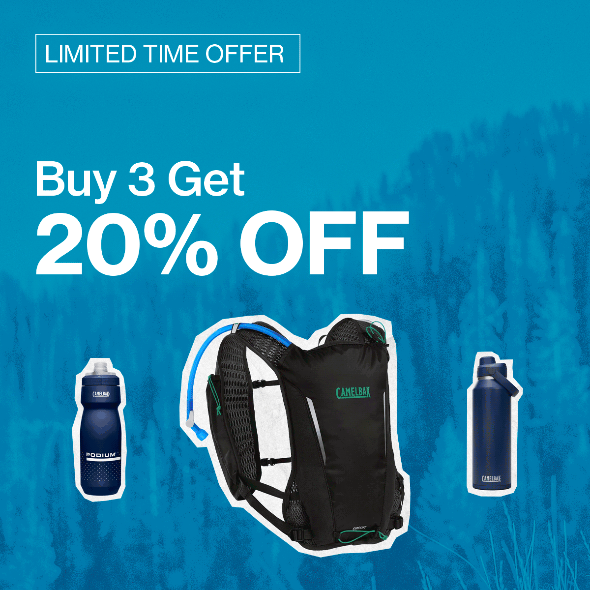 Mid Page Banner, Buy 3 get 20% Off